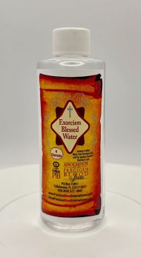 Epiphany Exorcism Blessed Water, 4oz bottle